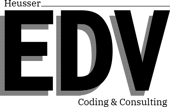 Heusser EDV Logo